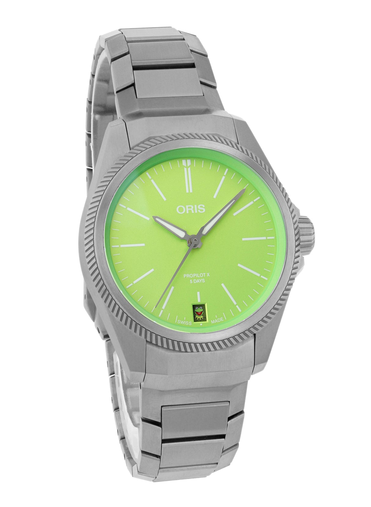Oris Big Crown ProPilot x Kermit Edition