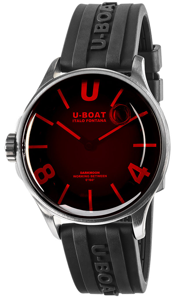 U-Boat Darkmoon Red 40 SS GLASS