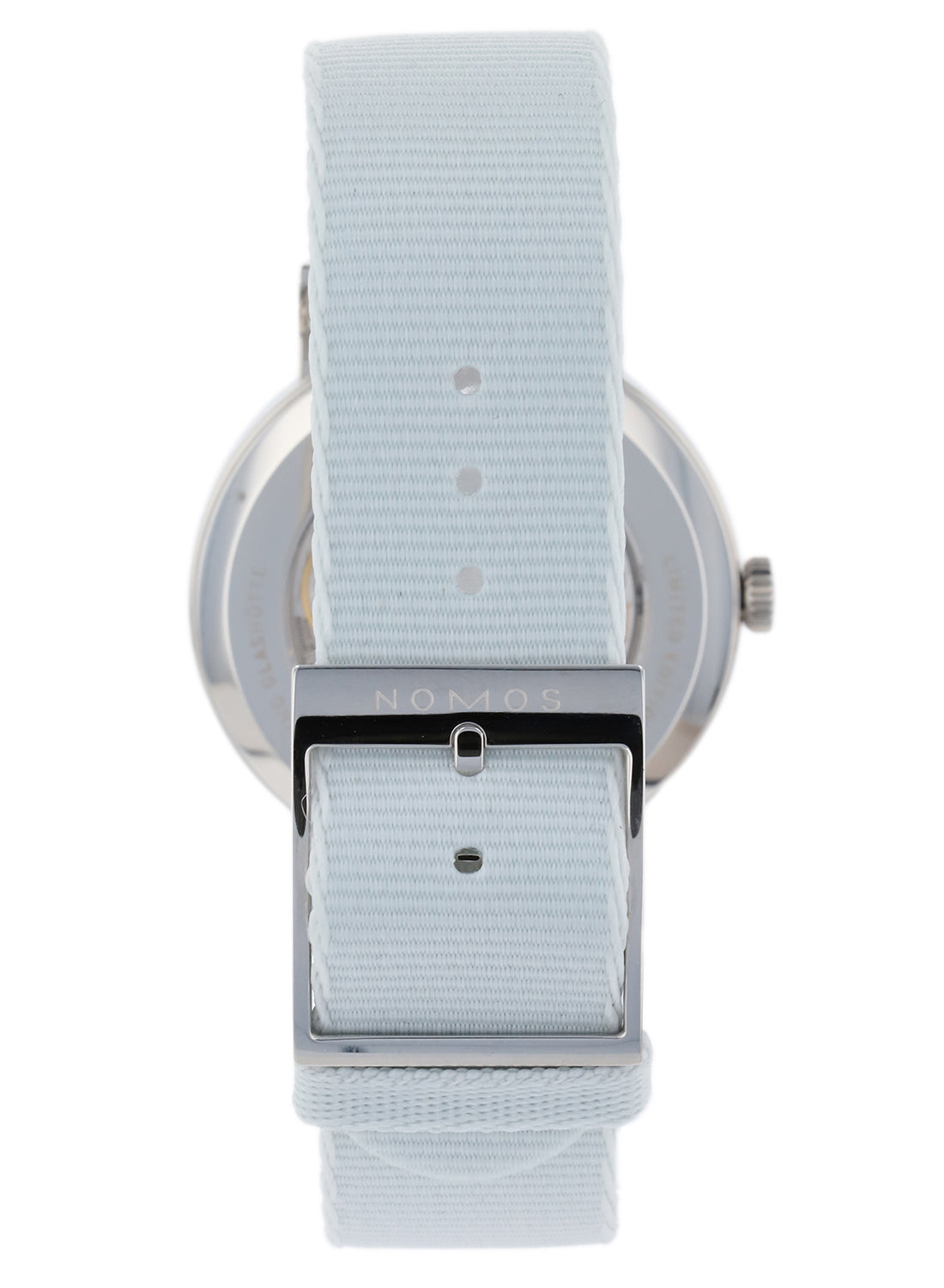 NOMOS Glashütte Tangente 38 Date Pompadour Ref. 179.S15