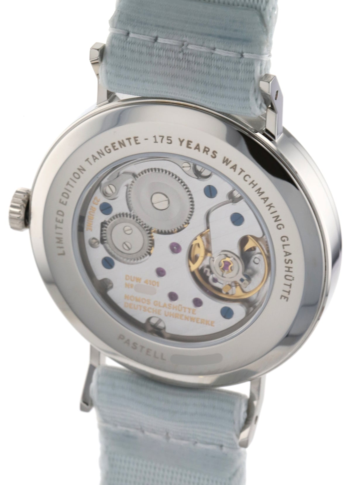 NOMOS Glashütte Tangente 38 Datum Pastell Ref. 179.S21