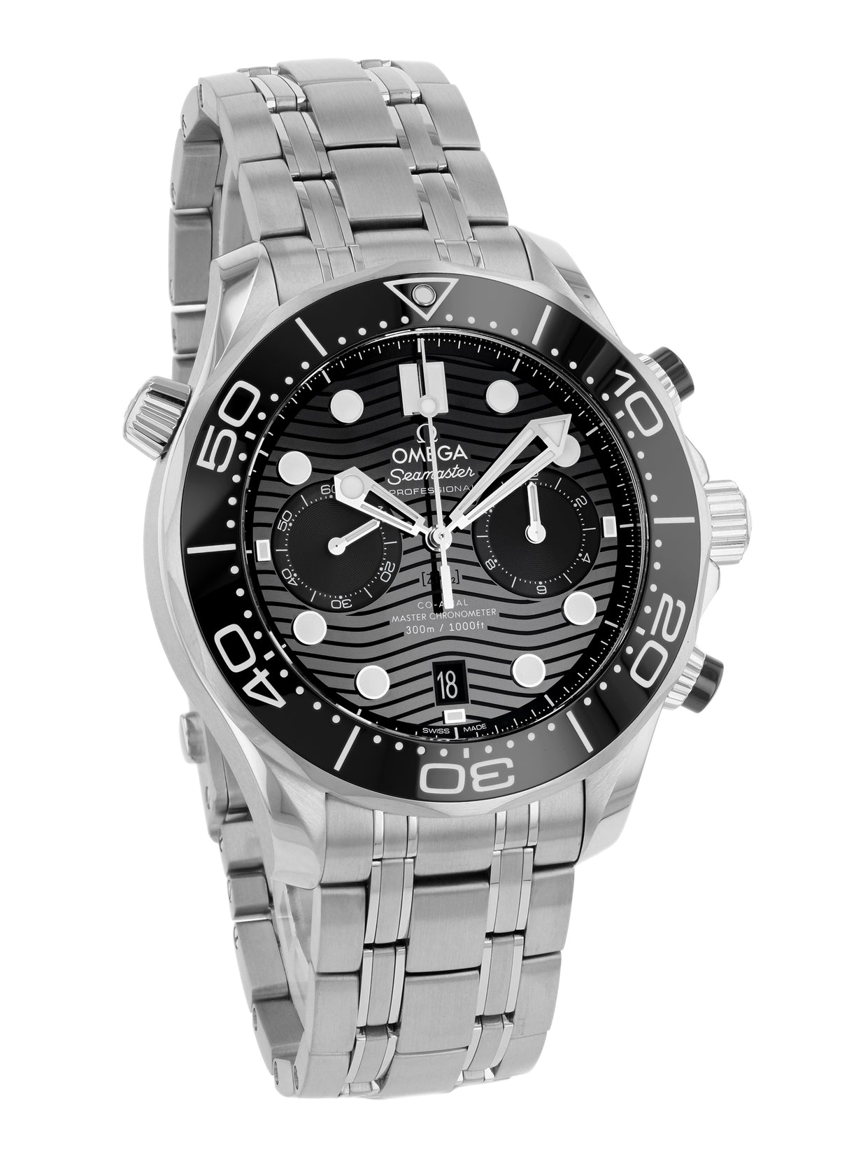 Omega Seamaster Diver 300M Co-Axial Master Chronometer Chronograph 44 mm