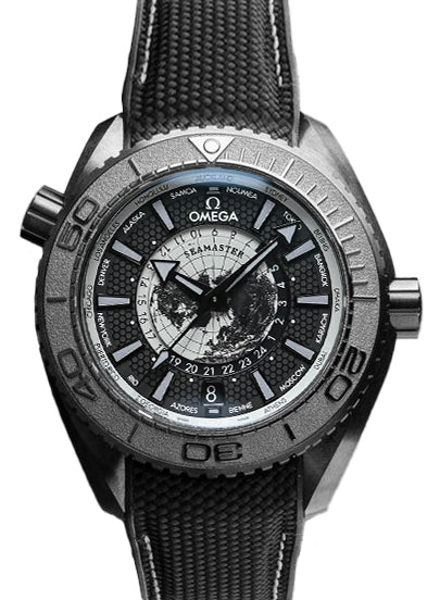Omega Seamaster Planet Ocean 600 M Co-Axial Master Chronometer GMT Worldtimer 45,5mm