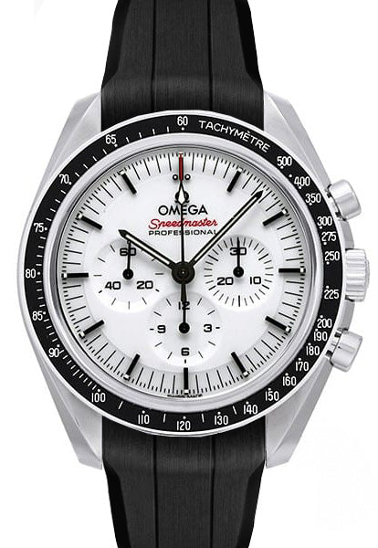 Omega Speedmaster Moonwatch Professional Co-Axial Master Chronometer Chronograph 42 mm White