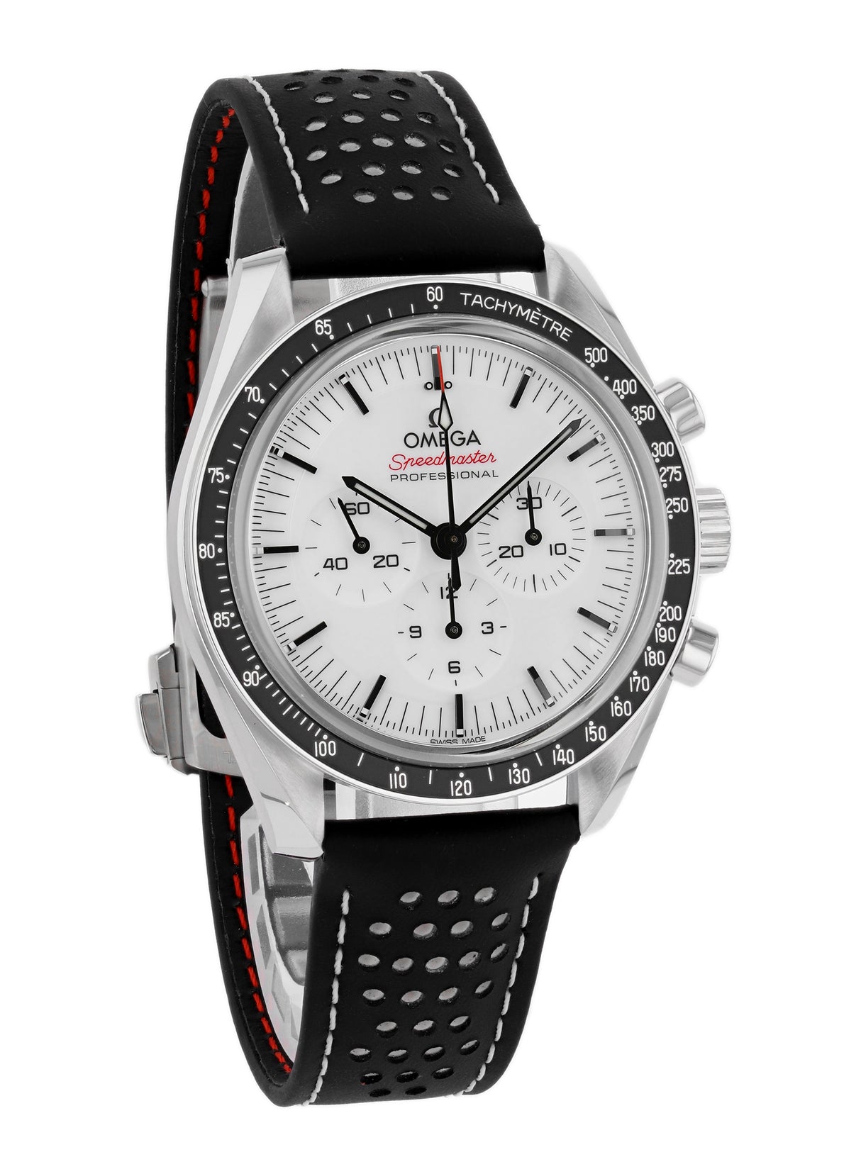 Omega Speedmaster Moonwatch Professional Co-Axial Master Chronometer Chronograph 42 mm White