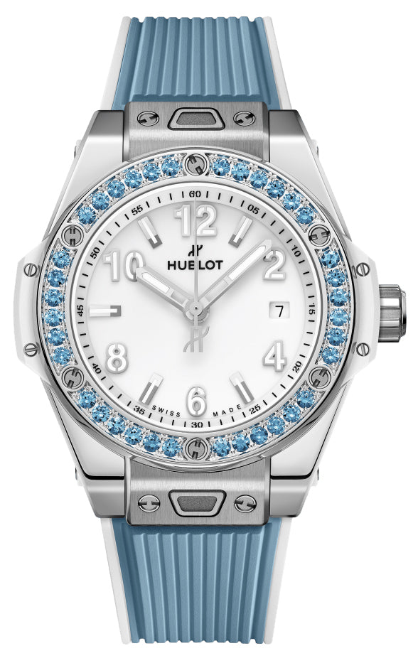 Hublot Big Bang One Click Joyful Steel Sky Blue 33mm