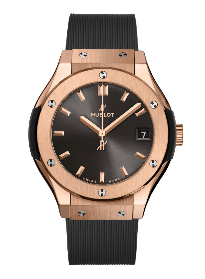 Hublot Classic Fusion Quartz Racing Grey King Gold 33mm Ref. 581.OX.7081.RX