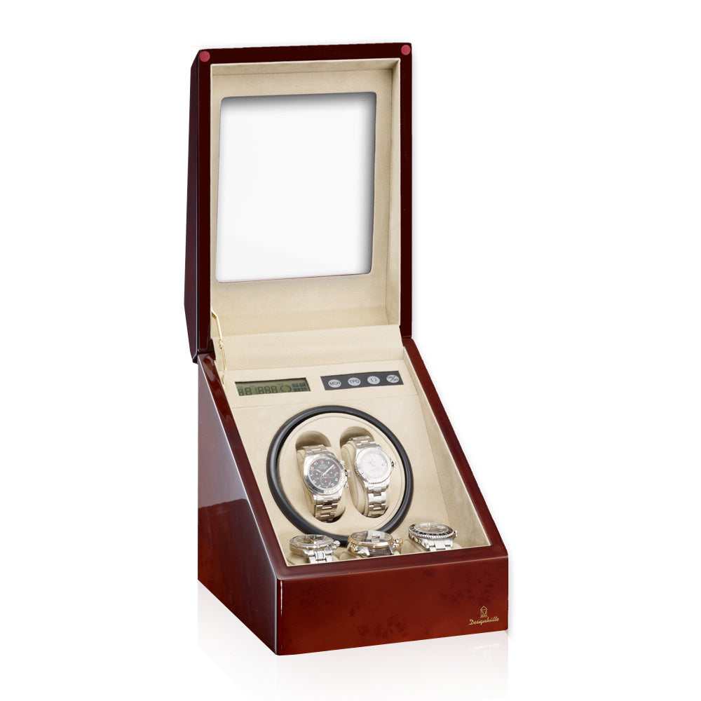 Designhuette Watch Winder Monaco Burlwood