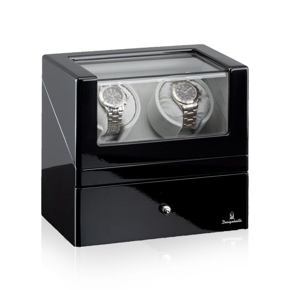 Designhuette Watch Winder San Diego 2 Black/Grey