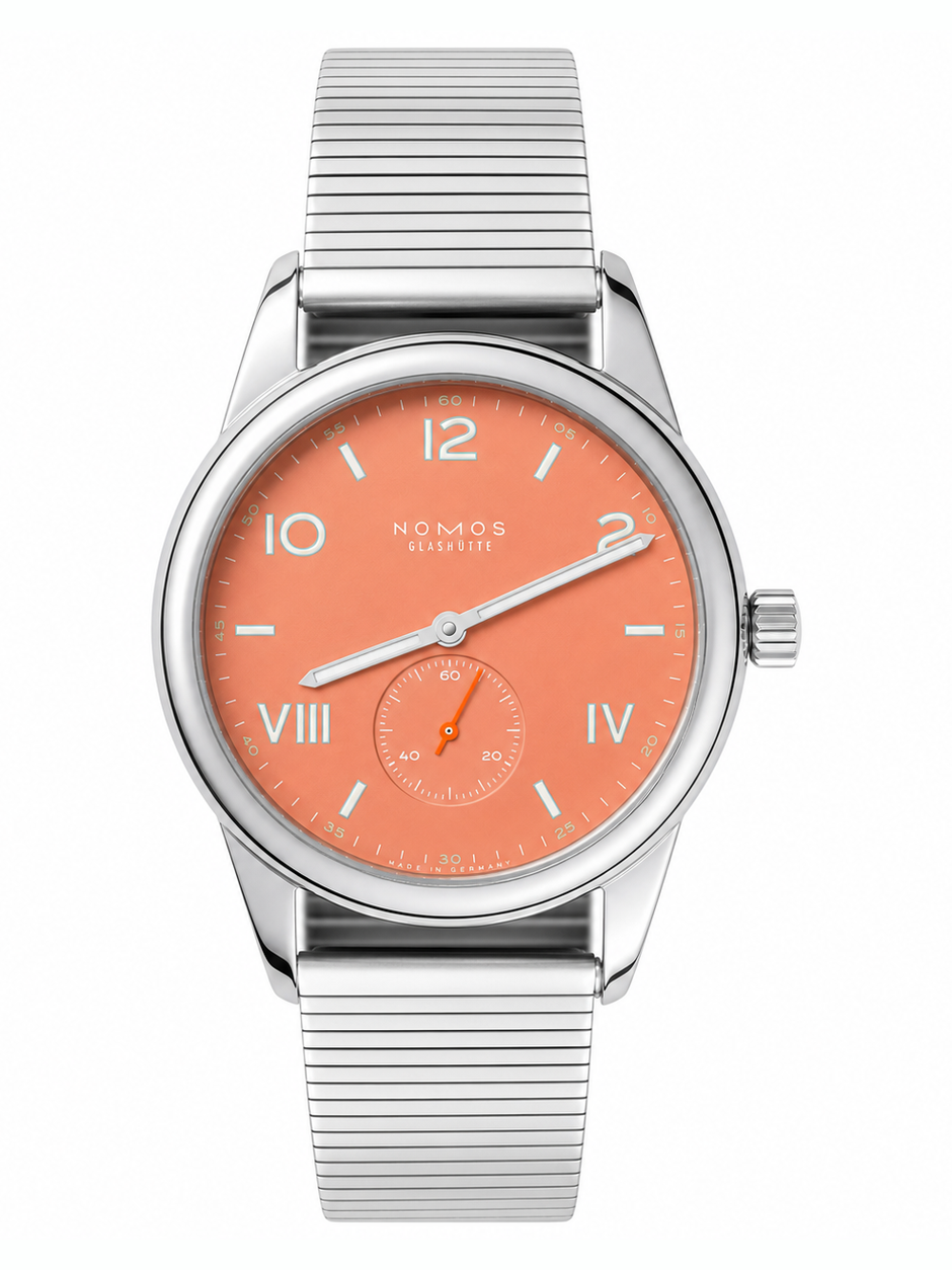 NOMOS Glashütte Club Campus 38 Cream Coral Ref. 725.GB