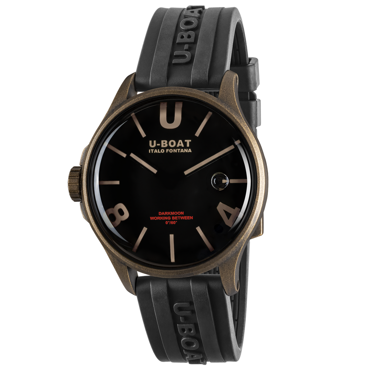 U-Boat Darkmoon 40 BK Brown Vintage