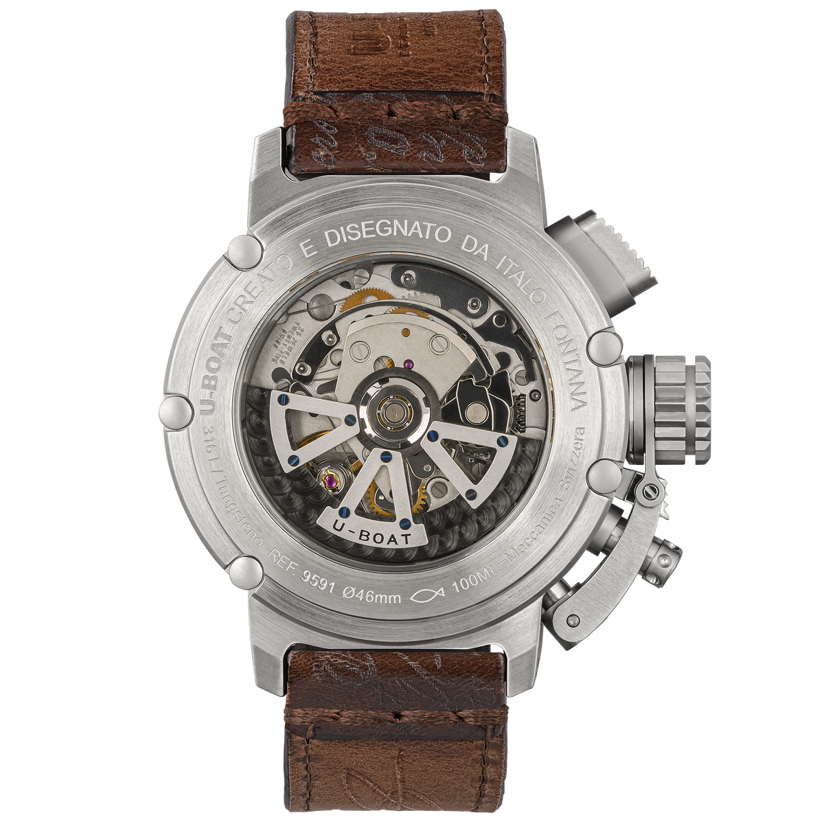 U-Boat Chimera 46 Chrono SS Verde Ref. 9591