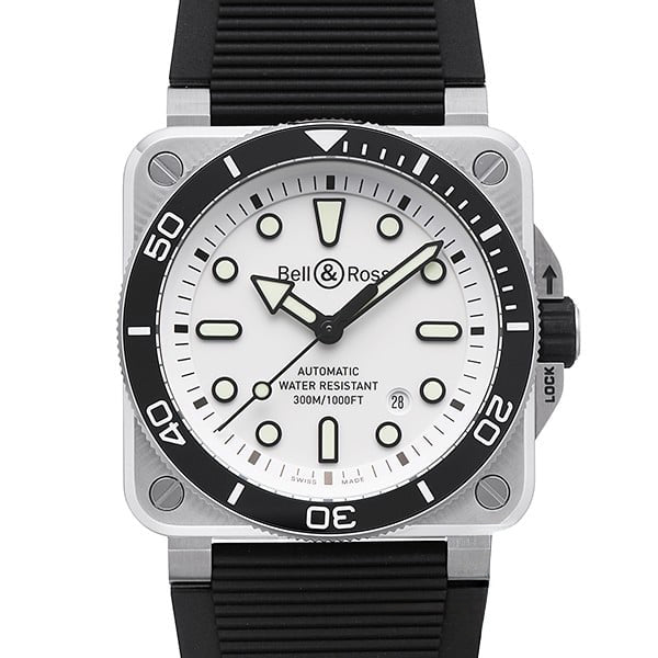 Bell & Ross BR 03 DIVER WHITE STEEL