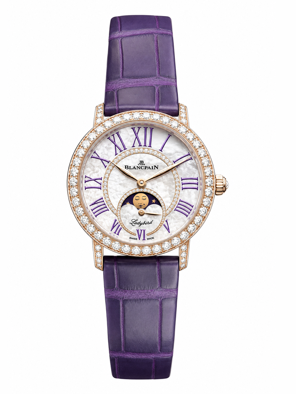Blancpain Ladybird Colors Phases de Lune Ref. 3662E 2954 55B