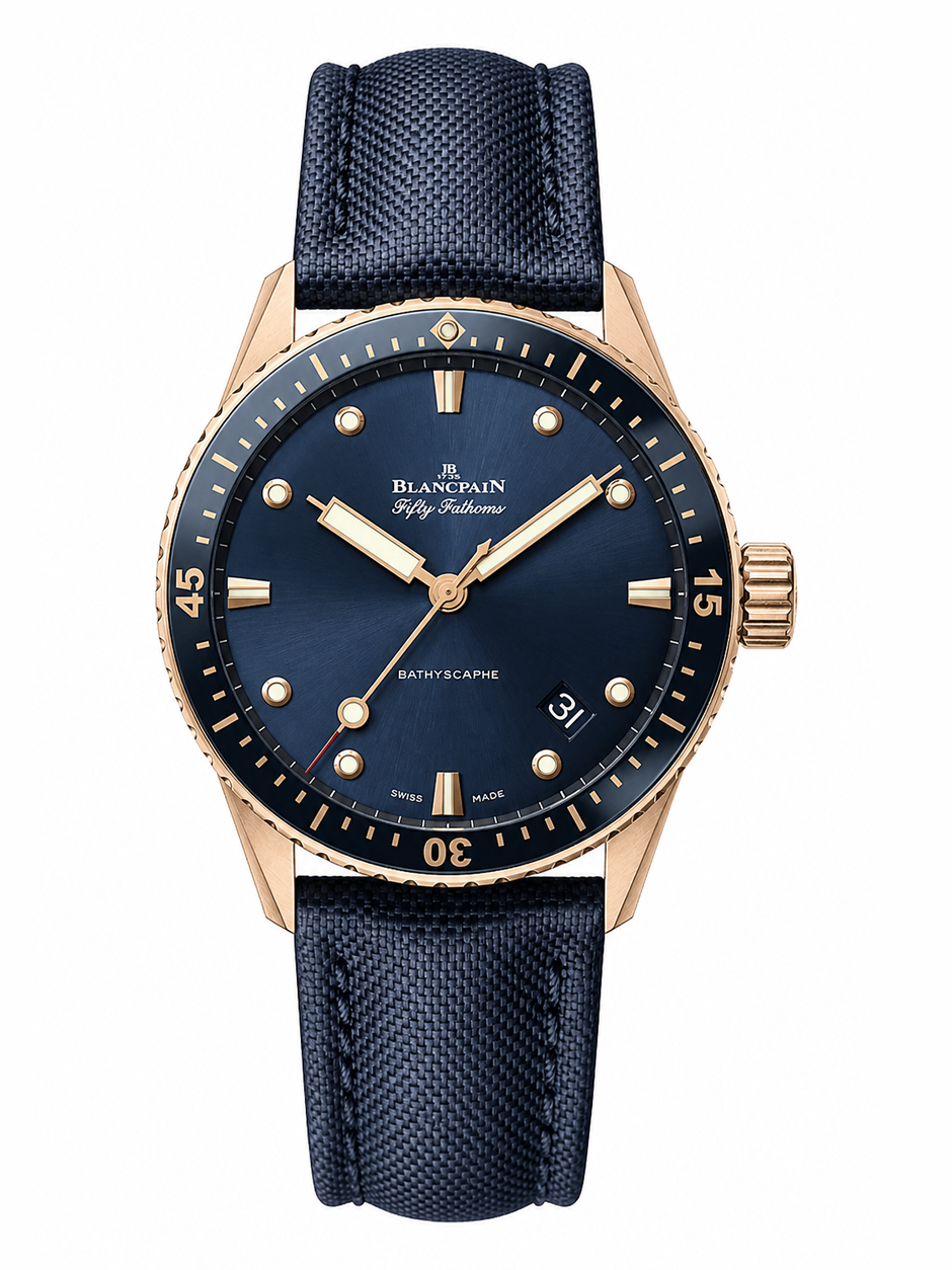 Blancpain Fifty Fathoms Bathyscaphe Ref. 5000 36S40 O52A