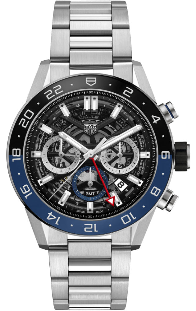 Tag Heuer Carrera Calibre HEUER 02 Automatik Chronograph 45mm
