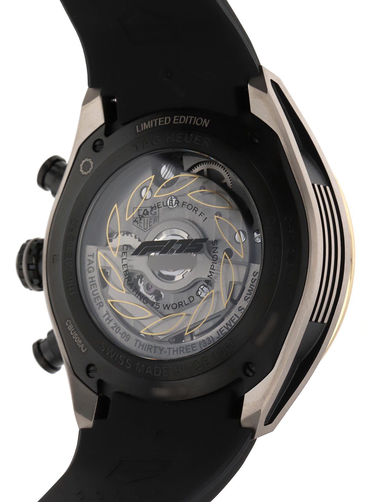 Tag Heuer Carrera Automatik Chronograph Tourbillon Extreme Sport I F1 75th Anniversary Limited Edition