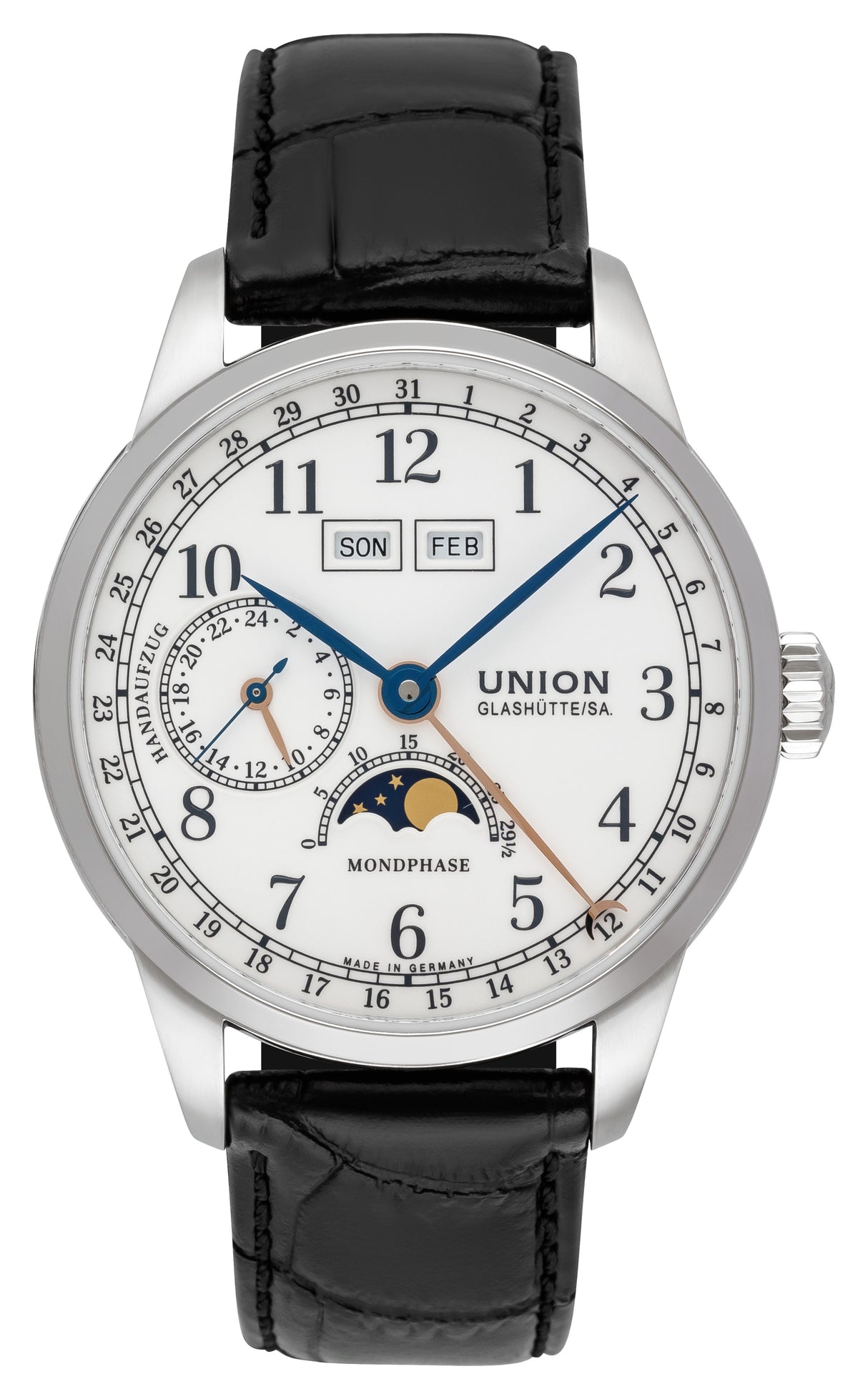Union Glashütte 1893 Johannes Dürrstein Edition Moon Phase