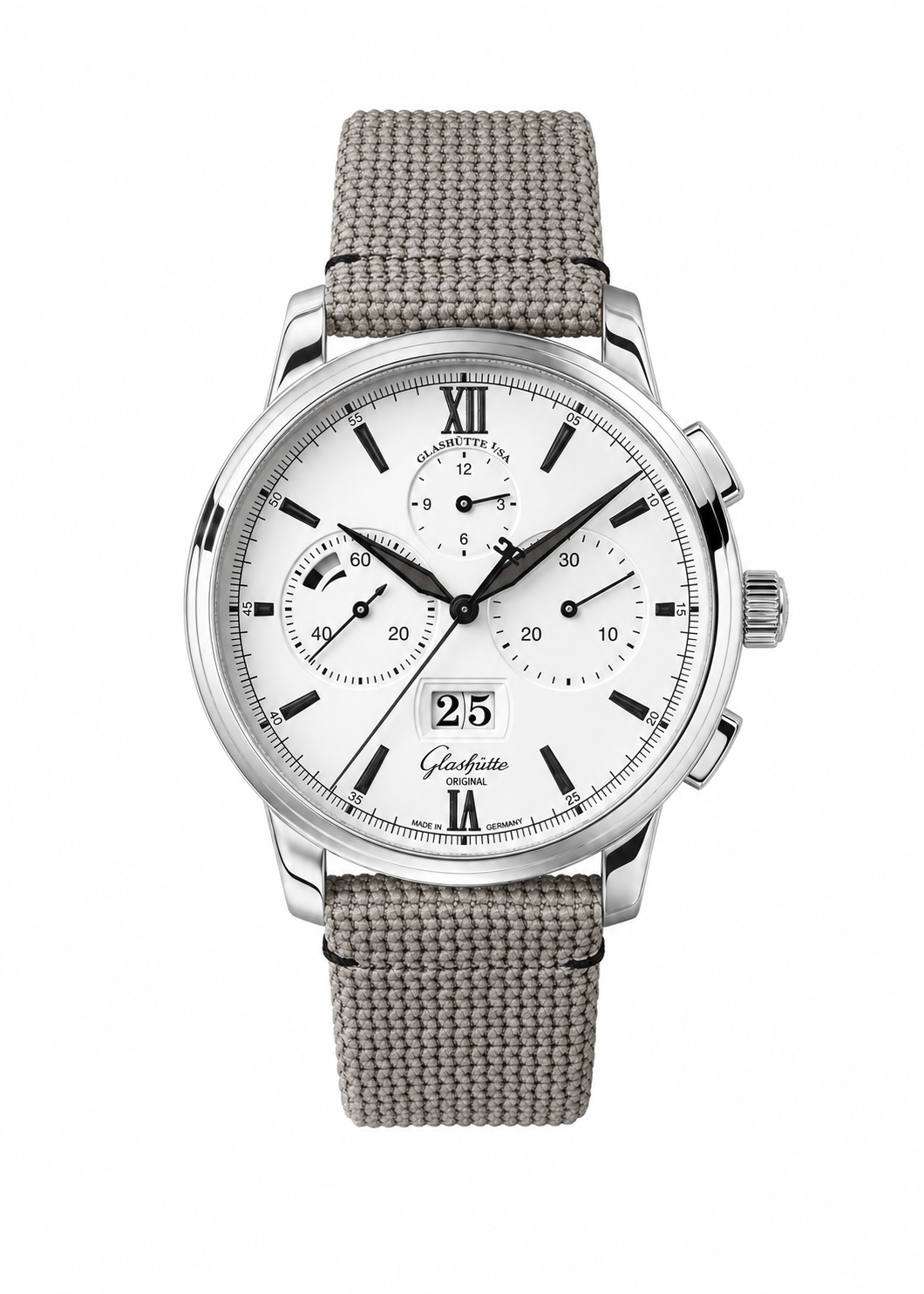 Glashütte Original Senator Chronograph Data Panoramica Ref. 1-37-01-05-02-36