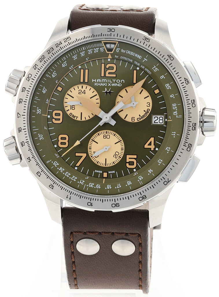 Hamilton Khaki Aviation X-Wind GMT Chrono Quartz