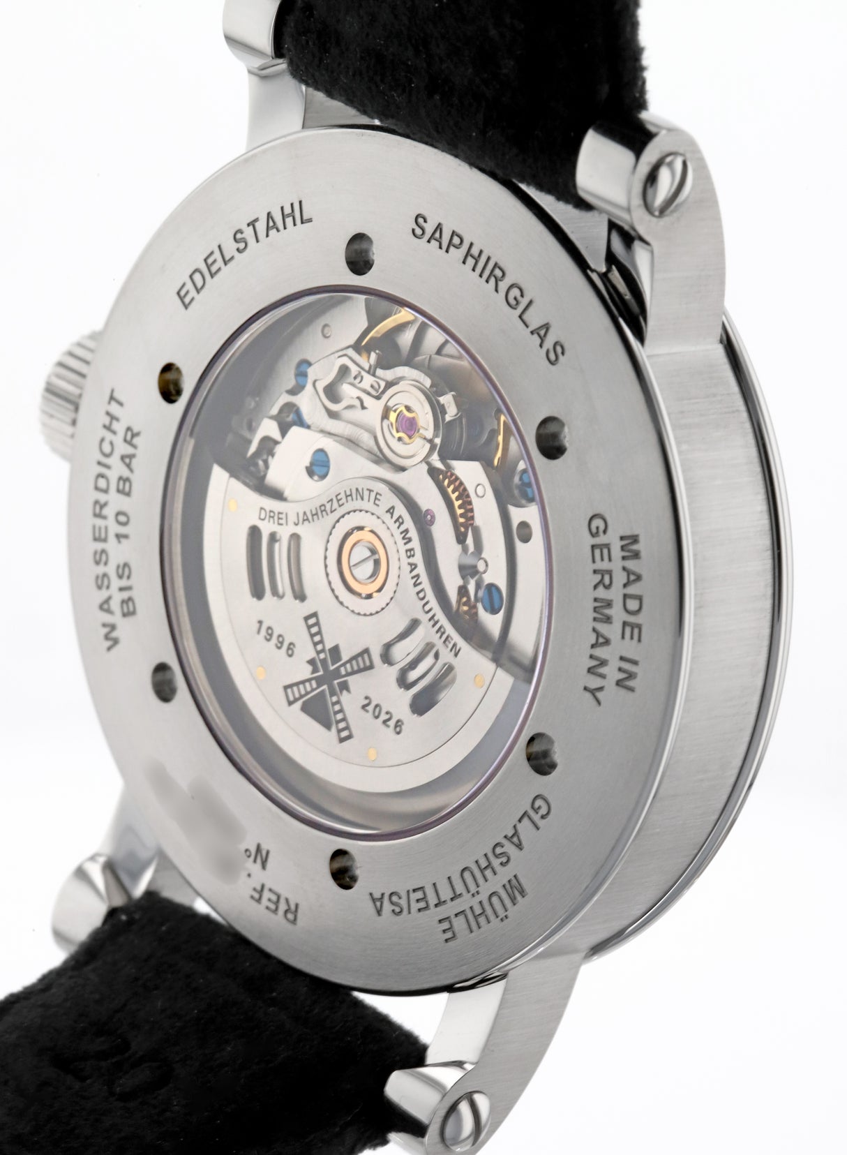 MÜHLE Glashütte Teutonia II Ringdatum