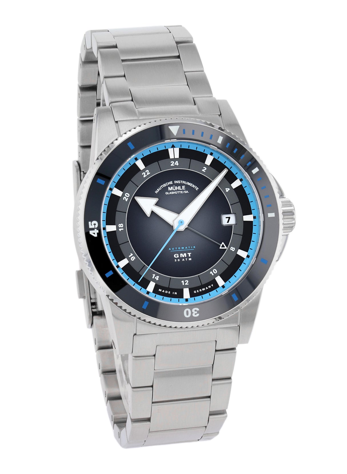 MÜHLE Glashütte Sportivo Travel GMT