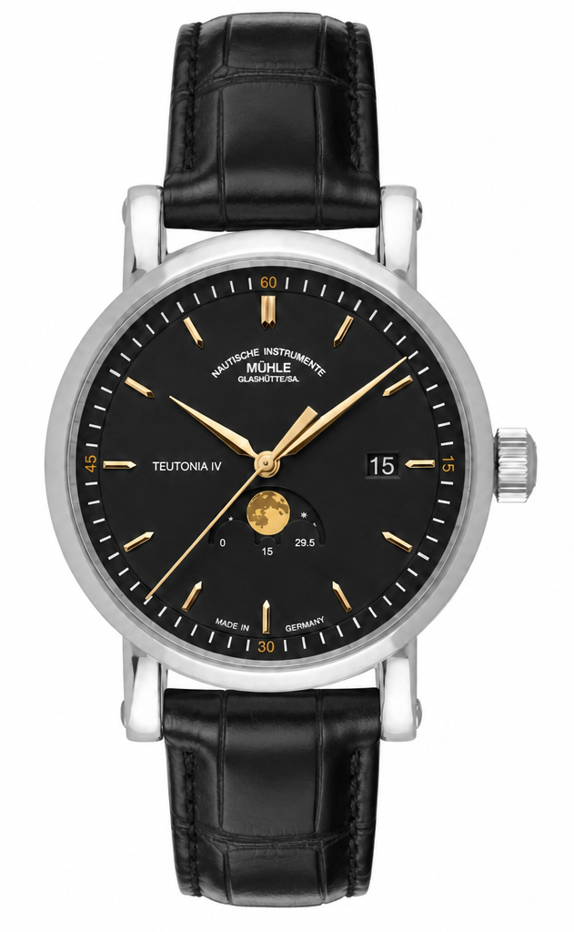 MÜHLE Glashütte Teutonia IV Mondphase Ref. M1-44-03-LB