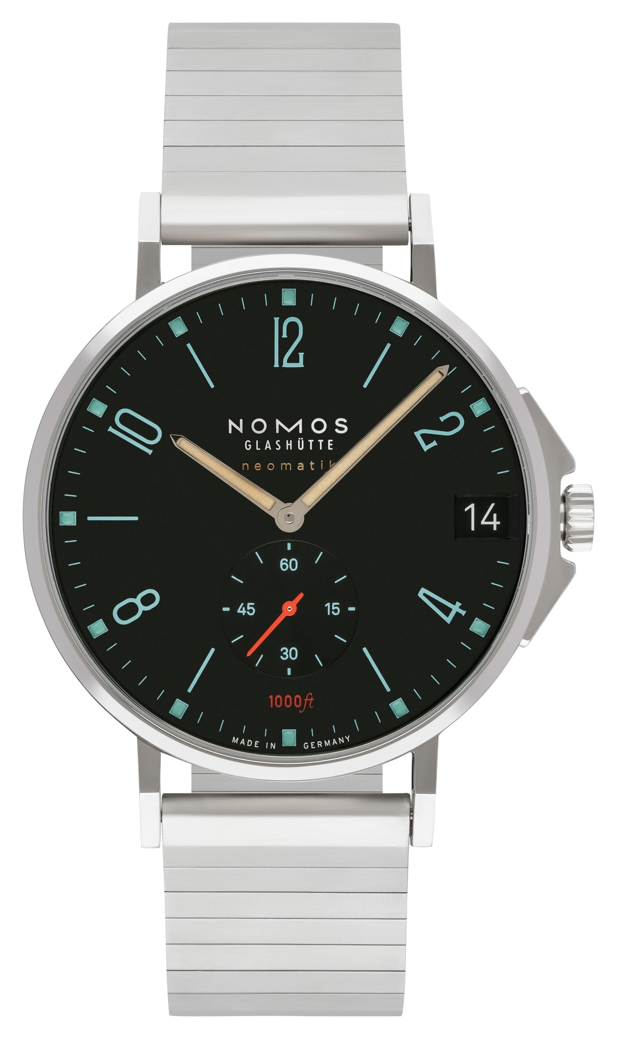 NOMOS Glashütte Tangente Sport Neomatik 42 Datum blauschwarz