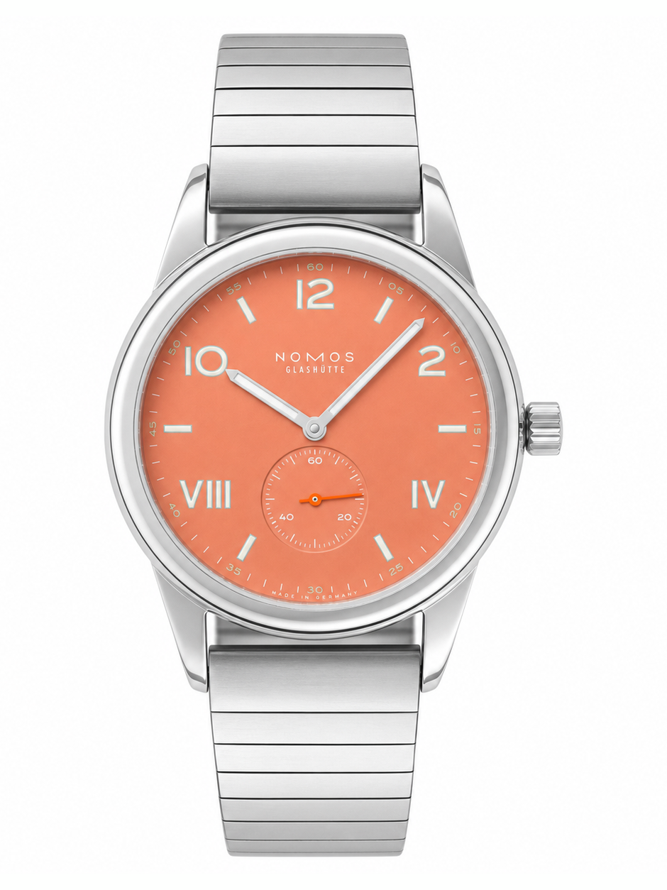 NOMOS Glashütte Club Campus 38 Cream Coral Ref. 725