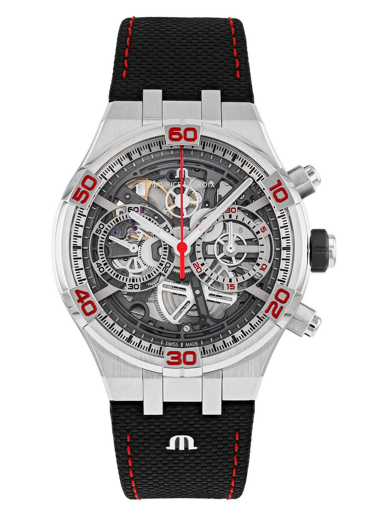 Maurice Lacroix Aikon Automatic Chronograph Skeleton 44mm Special Edition Mahindra Racing