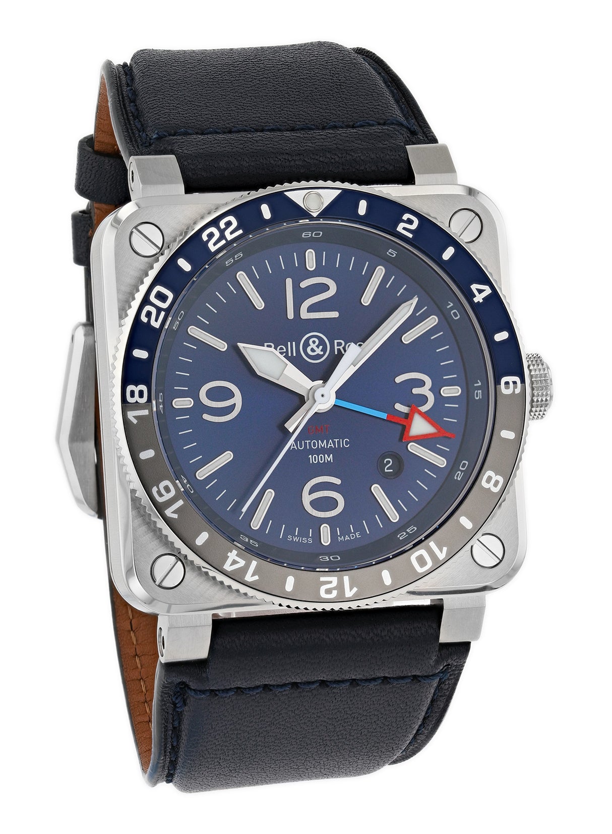 Bell & Ross BR 03-93 GMT BLUE