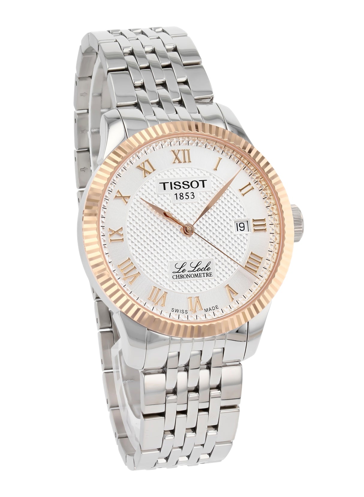 Tissot T-Gold Le Locle COSC 39 mm 18K Gold Bezel