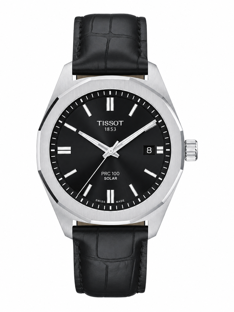 Tissot T-Classic PRC 100 Solar Quartz 39 mm Ref. T151.422.16.051.00