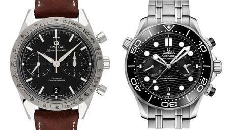 Omega Seamaster oder Speedmaster