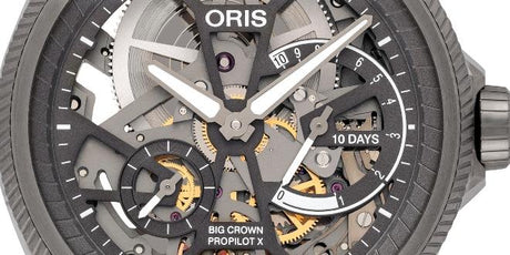 Oris ProPilot X – Fliegeruhr im Skelettlook