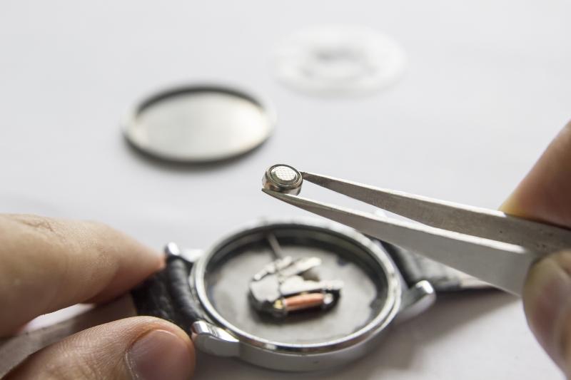 Batteriewechsel bei der Armbanduhr