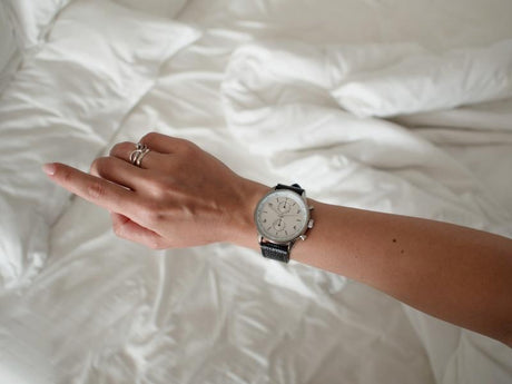 Die Armbanduhr mit Wecker