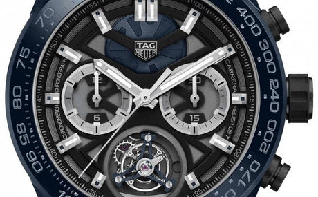 Tag Heuer Carrera Chronograph Tourbillon Chronometer Tête De Vipère