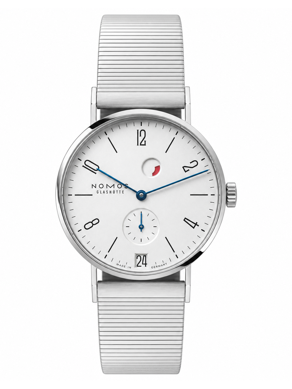 NOMOS Glashütte Tangente date power reserve Ref. 131