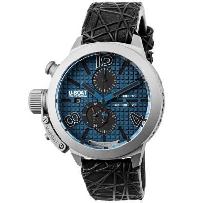 U-Boat Classico 45 TITANIUM TUNGSTEN BLUE