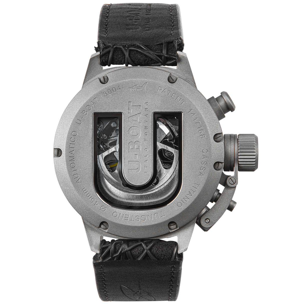 U-Boat Classico 45 TITANIUM TUNGSTEN BLACK