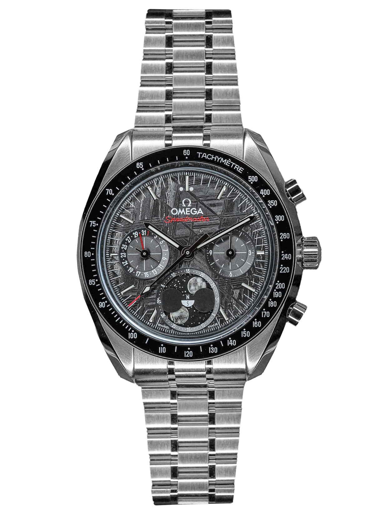 Omega Speedmaster Moonwatch Moonphase Co-Axial Master Chronometer Chronograph 43 mm