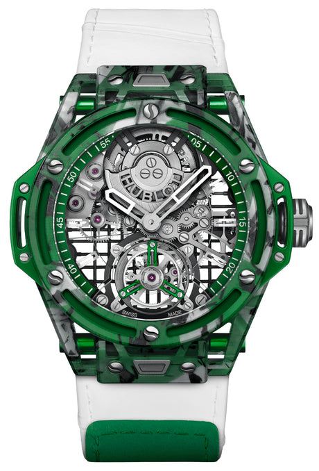Hublot Big Bang Tourbillon Novak Djokovic Goat Edition Green Ref. 429.QKG.0120.NR.DJO26