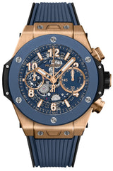 Hublot Big Bang Unico King Gold Blue Ceramic Automatic Chronograph 42mm