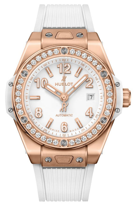 Hublot Big Bang One Click King Gold White Diamonds 33mm
