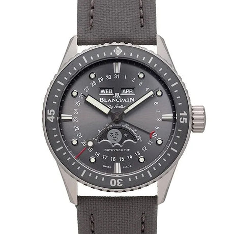 Blancpain Fifty Fathoms Bathyscaphe Quantième Complet Phase de Lune