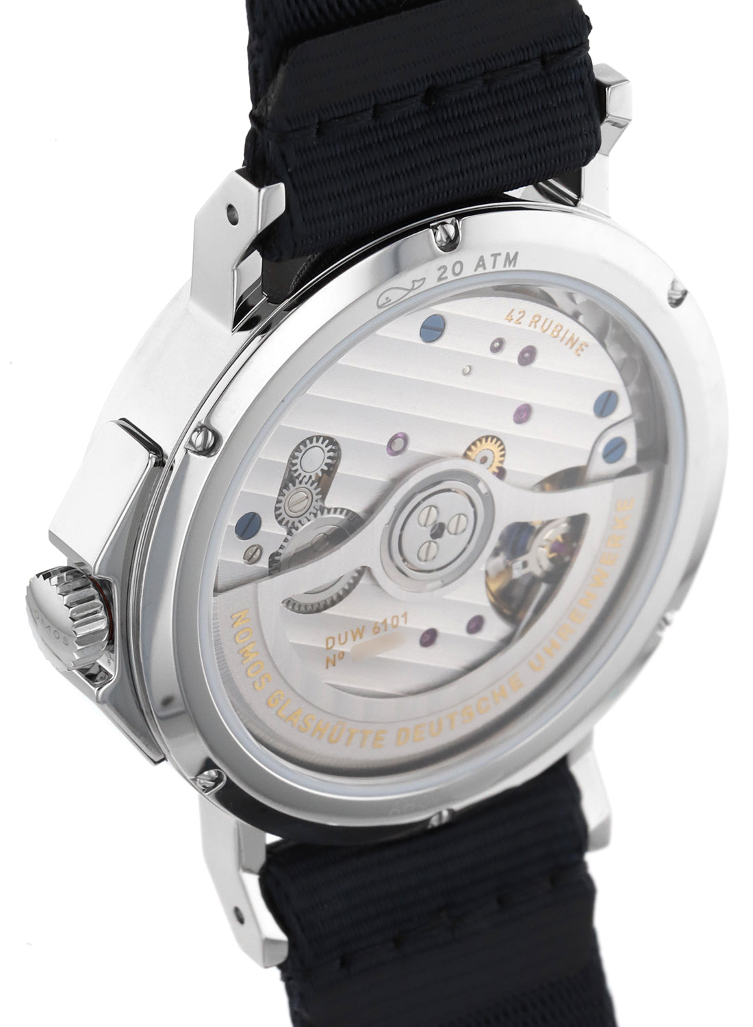 NOMOS Glashütte Ahoi neomatik 38 Datum Atlantik