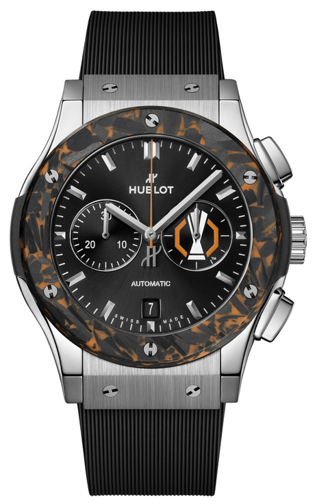 Hublot Classic Fusion Chronograph UEFA Europa League Titanium Carbon 42 mm