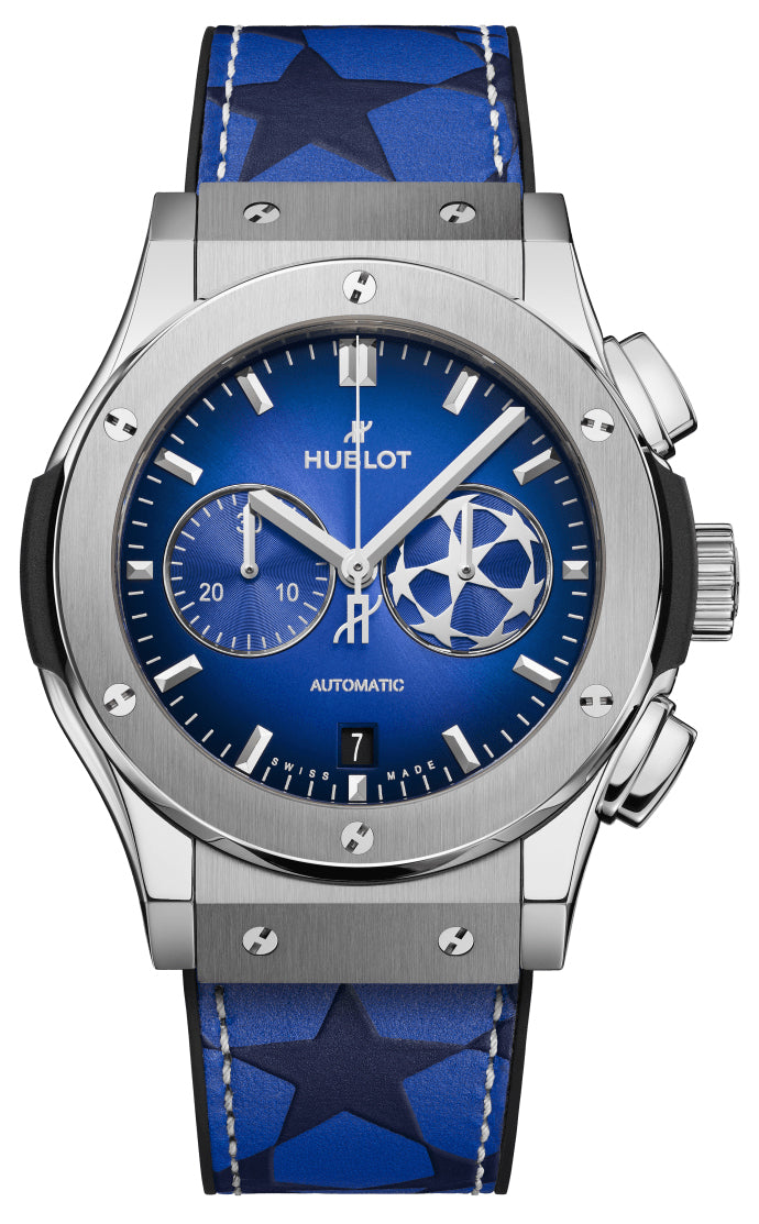 Hublot Classic Fusion Chronograph UEFA Champions League Titanium 42 mm
