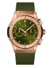 Hublot Classic Fusion Chronograph King Gold Green 42 mm