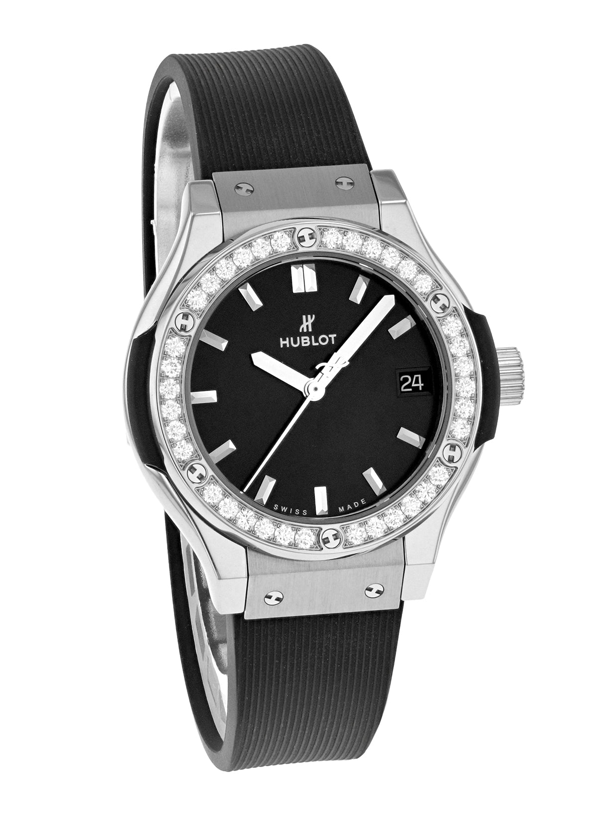 Hublot Classic Fusion Quartz Titanium Diamonds 33mm